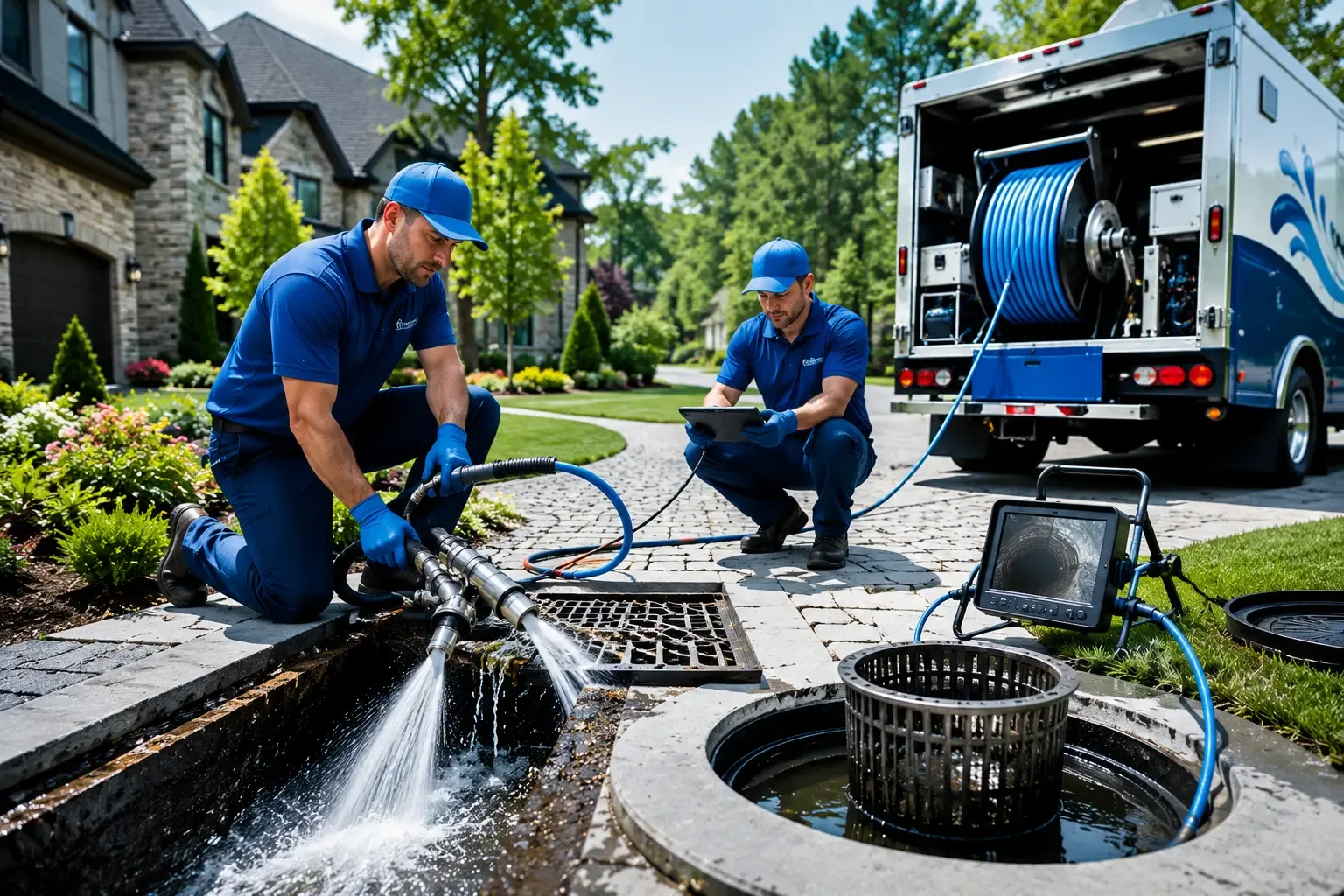 Local outdoor drain cleaning professionals in Elcho, WI